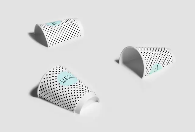 Abstract Geometric Pattern Mockup, minimal, geometric, light