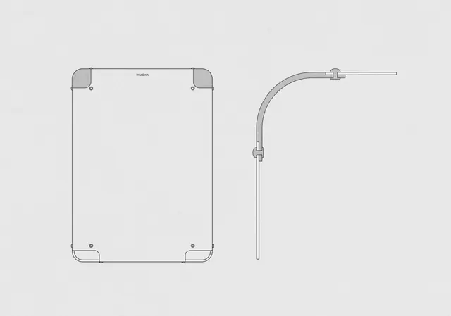 Minimalist Line Art Product Mockup, minimal, technical, monochrome