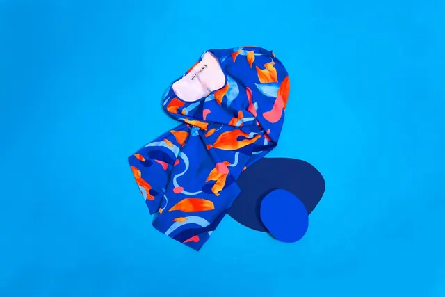 Abstract Patterned Clothing Mockup, illustrated, playful, vibrant
