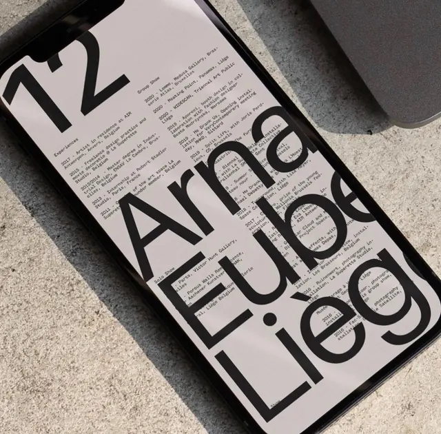 Typography-focused Editorial Layout, swiss, minimal, high-contrast