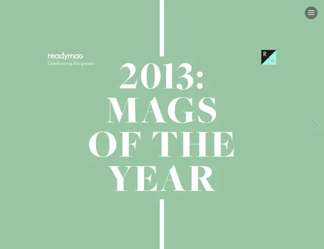 2013: MAGS OF THE YEAR, minimal, swiss, muted