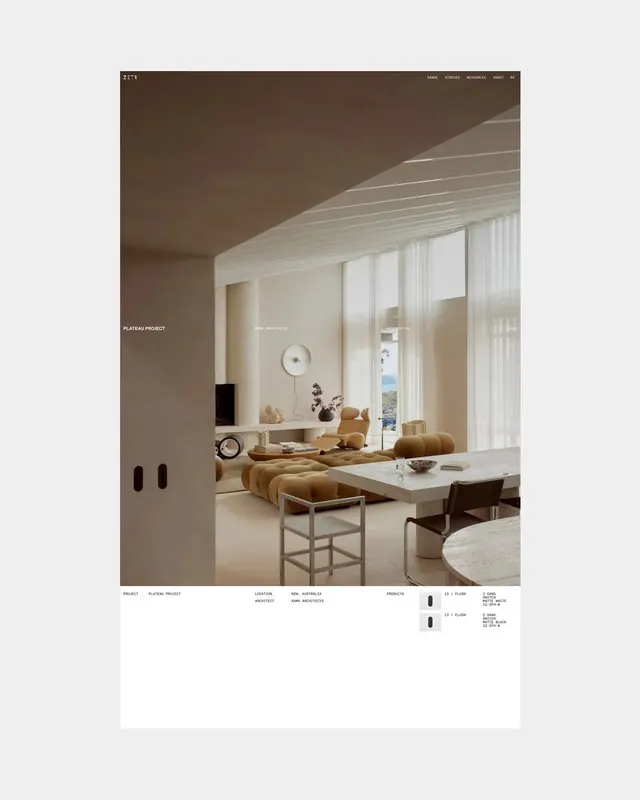 Modern Interior Design Mockup, minimal, photographic, muted