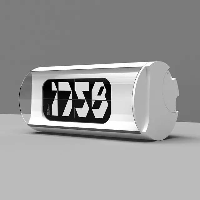3D Cylindrical Logo Mockup, minimal, geometric, monochrome