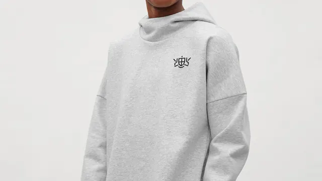 White Hoodie with Graphic Print, minimal, photographic, light
