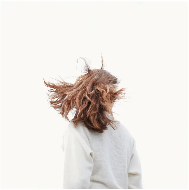 Abstract Portrait of Hair, minimal, organic, light