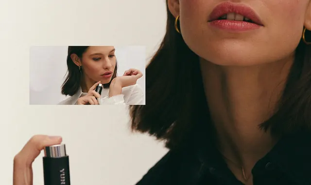 Beauty and Skincare Editorial Collage, editorial, luxury, light