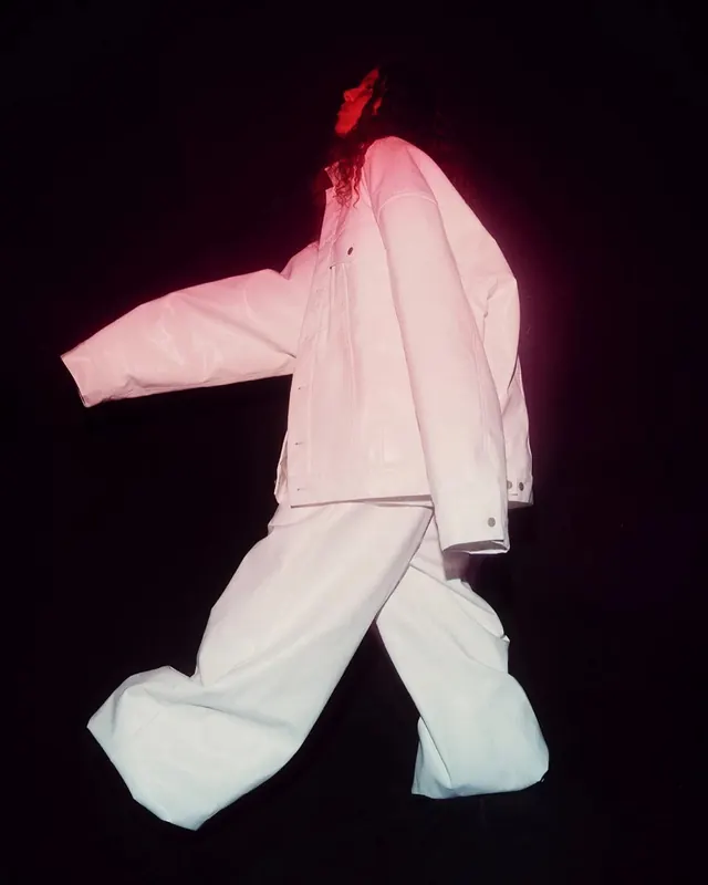Avant-Garde Fashion Photography, minimal, brutalist, high-contrast