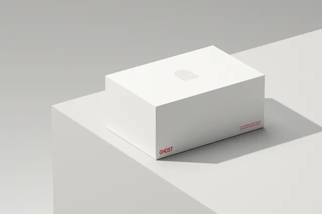 Minimalist White Product Packaging Mockup, minimal, corporate-clean, light