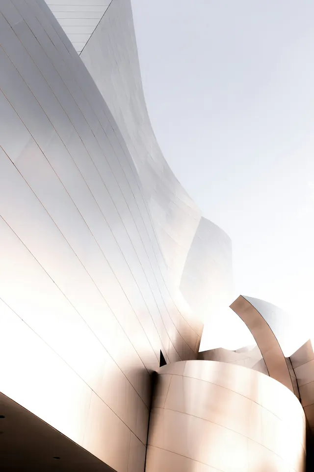 Architectural Curve Study, minimal, photographic, light