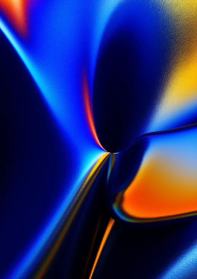 Abstract Fluid Gradient Render, gradient-heavy, 3d-render, vibrant