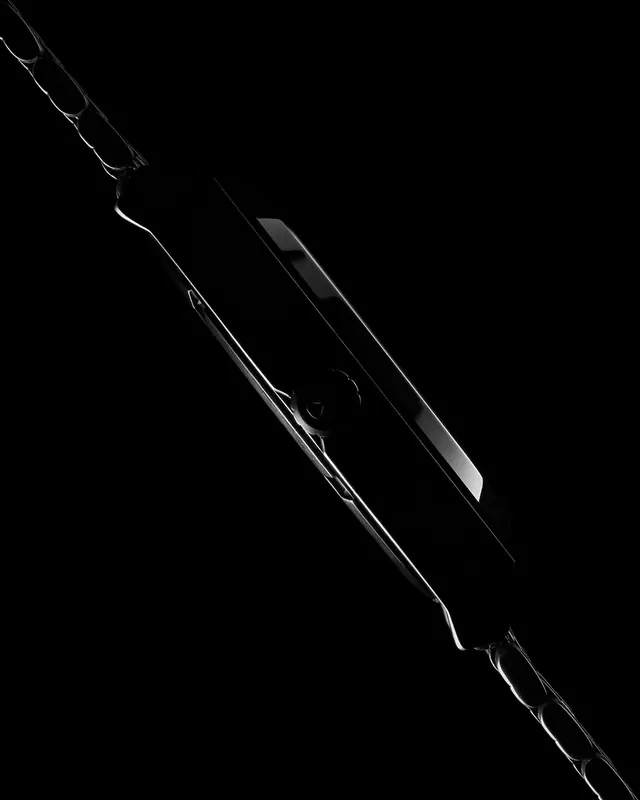 Abstract Geometric Line Graphic, minimal, dark-mode, dark