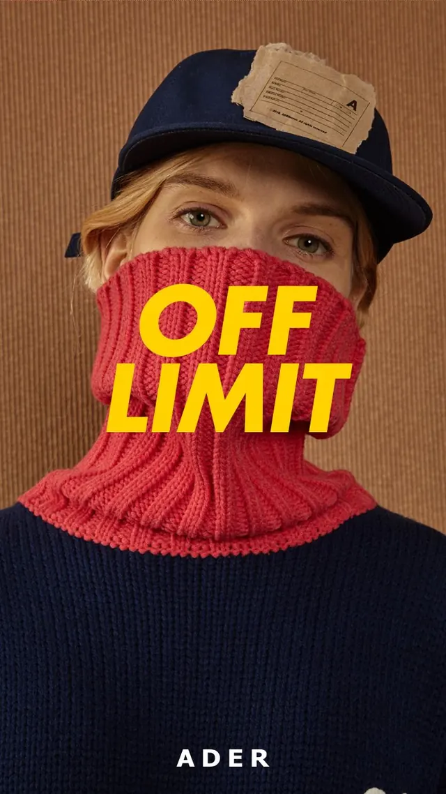 Off Limit Fashion Mockup, brutalist, neo-brutalist, vibrant