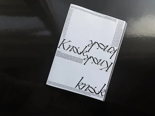 Kinsey Typography Mockup, minimal, swiss, monochrome