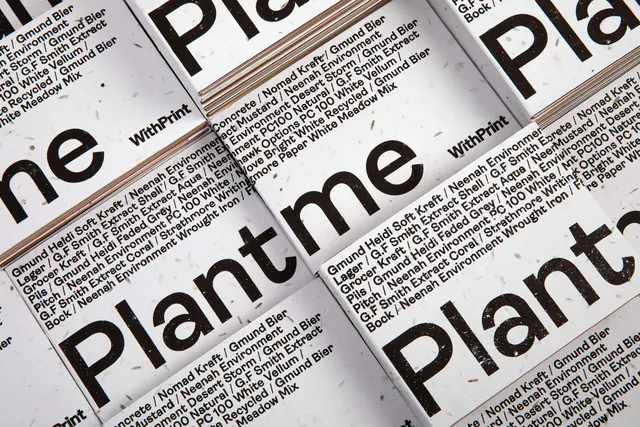Plantme Wordmark Identity System, minimal, swiss, monochrome