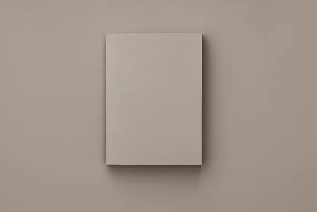 Minimalist Card Mockup, minimal, flat, muted