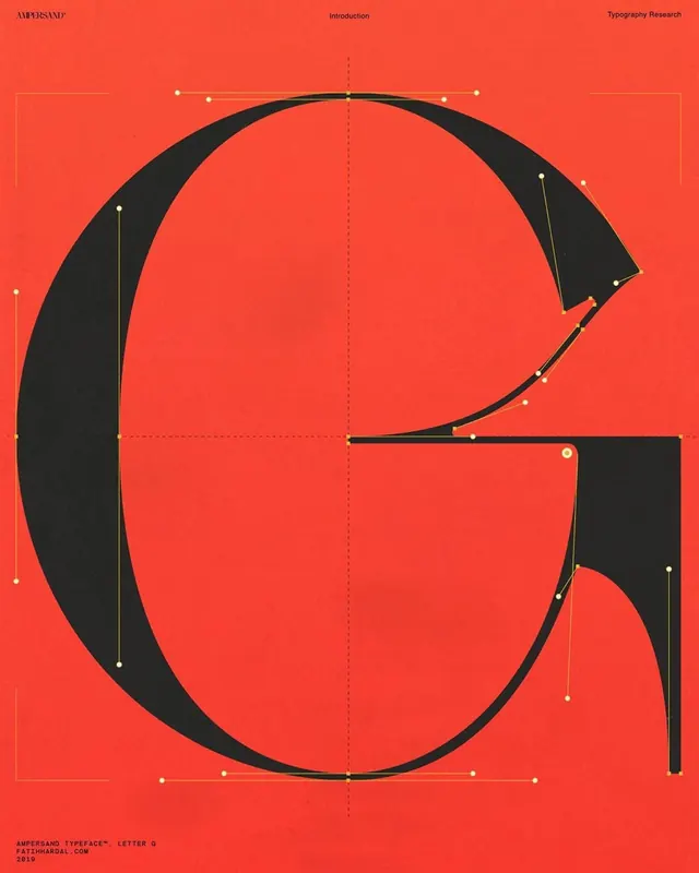 Geometric Letter G Graphic, minimal, swiss, high-contrast