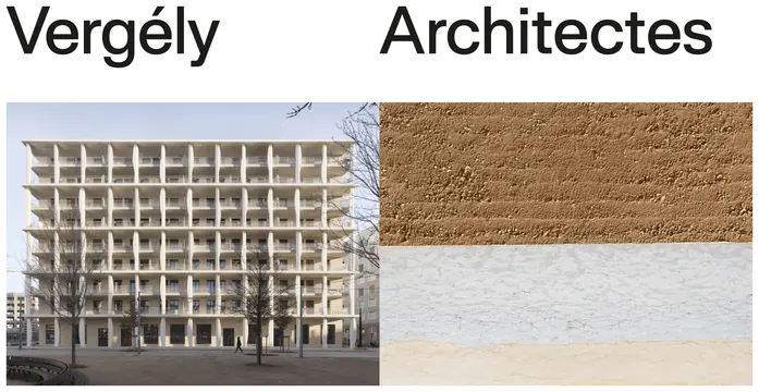 Vergély Architectes Branding and Project Reference, minimal, corporate-clean, light