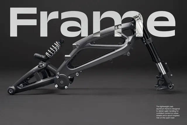 Frame Bicycle Frame Mockup, minimal, technical, monochrome