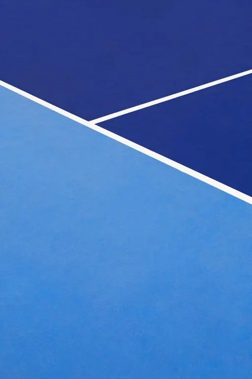 Blue Geometric Abstract Graphic, minimal, geometric, cool