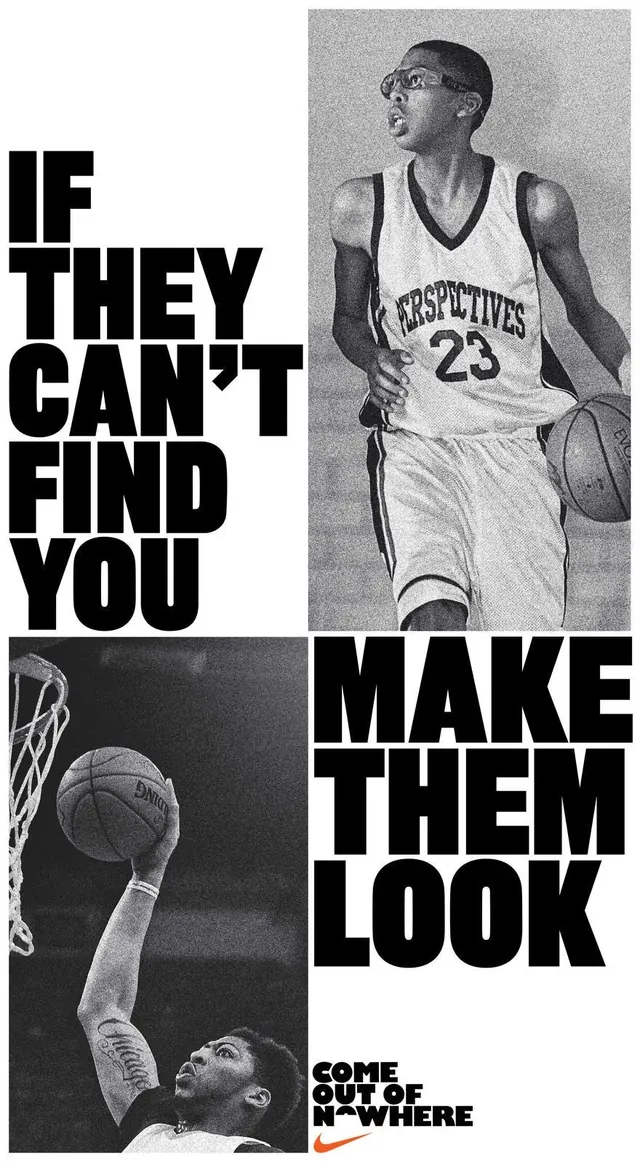 Sports Motivation Collage, brutalist, neo-brutalist, monochrome
