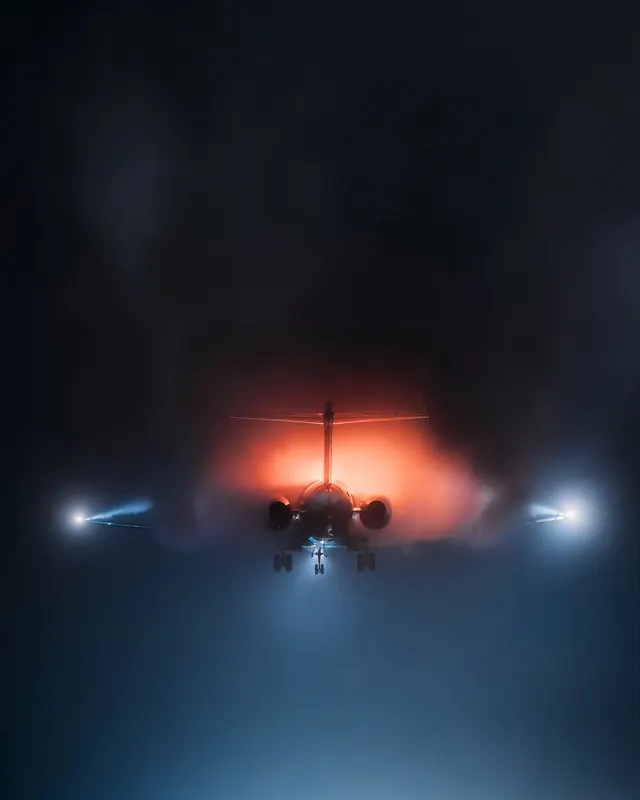 Abstract Glowing Helicopter Silhouette, dark-mode, abstract, dark
