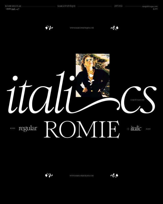 Italiano Romance Rome Poster, editorial, luxury, dark