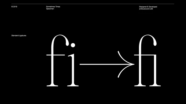 Font Transformation Graphic, minimal, swiss, high-contrast