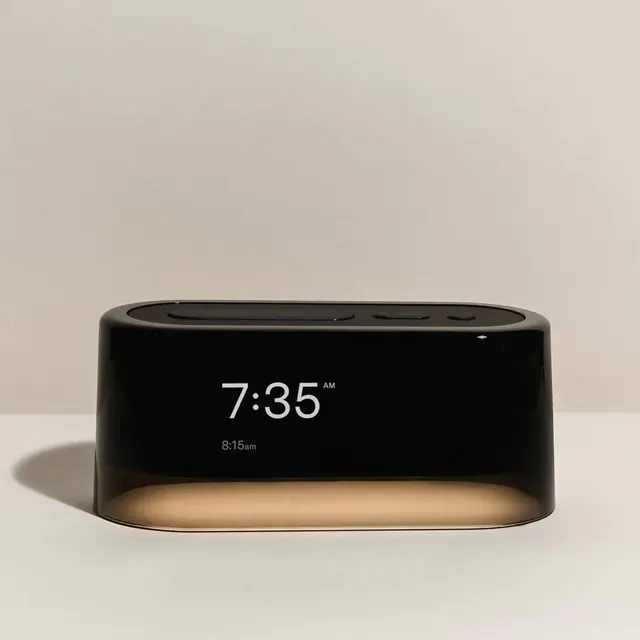 Smart Clock Mockup, minimal, luxury, dark