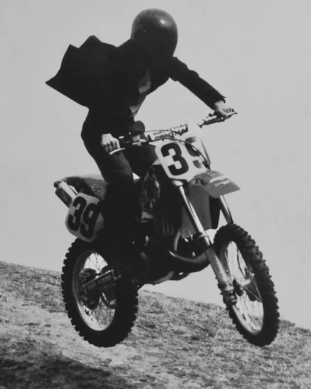 Motorcycle Rider Action Shot, monochrome, photographic, monochrome