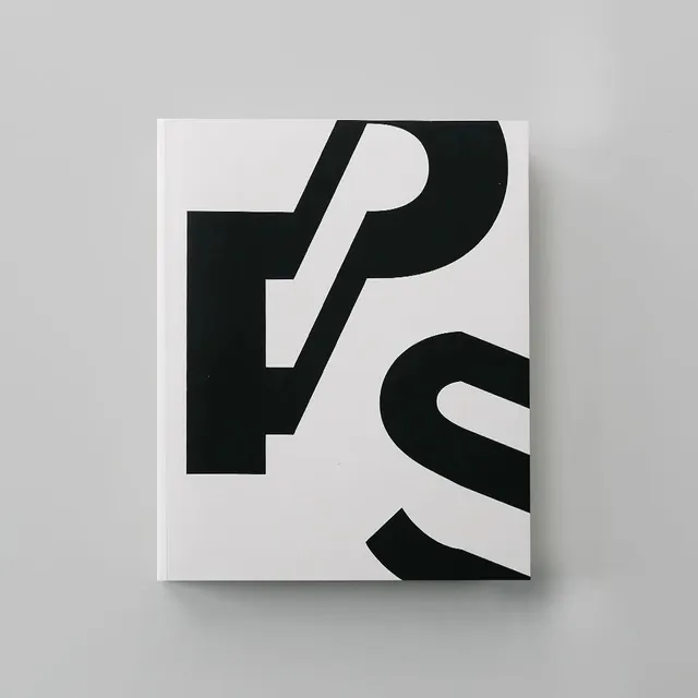 Abstract Typography Graphic, minimal, swiss, monochrome
