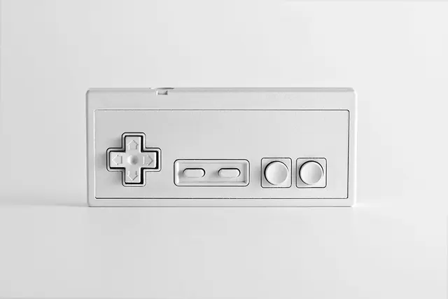 Minimalist Hardware Interface Mockup, minimal, geometric, monochrome