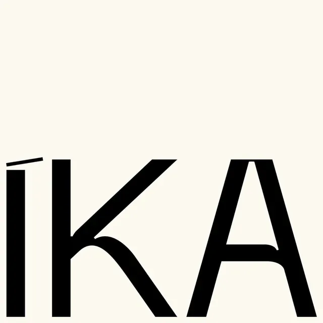 IKA Wordmark Logo, minimal, swiss, high-contrast