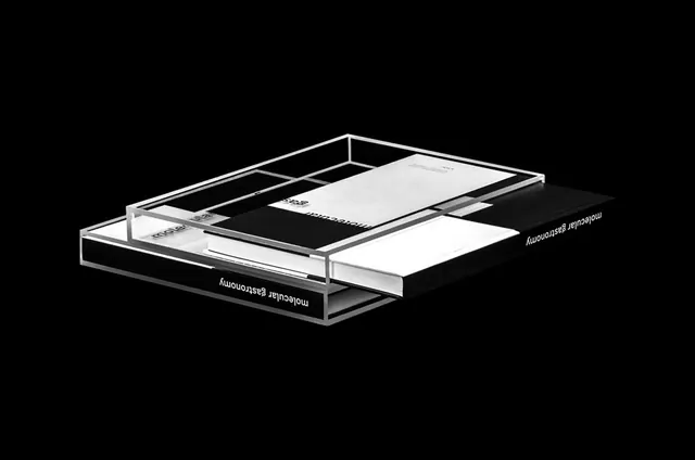 Isometric Layered Interface Mockup, minimal, technical, monochrome