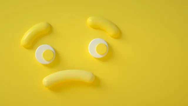 3D Abstract Yellow Shapes, minimal, 3d-render, vibrant