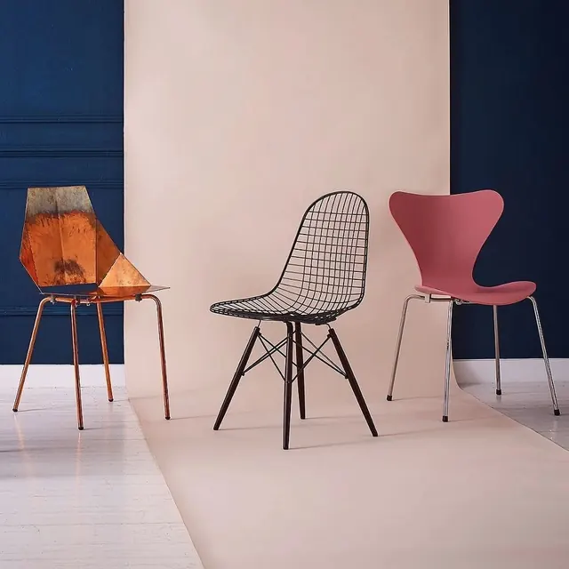 Modernist Furniture Interior Mockup, minimal, geometric, vibrant