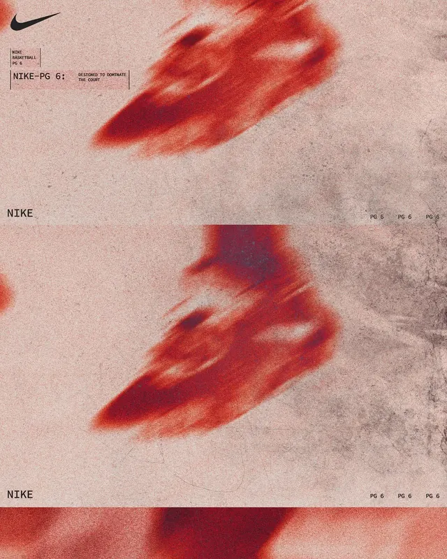 Nike Abstract Graphic Identity, minimal, editorial, high-contrast