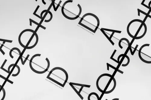 Geometric Typography Pattern, minimal, swiss, monochrome