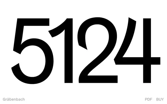 5124 Typography Design, minimal, swiss, high-contrast
