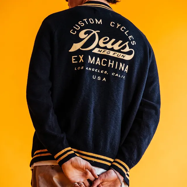 Deus Ex Machina Custom Cycles Sweatshirt, retro, photographic, dark