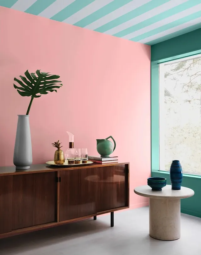 Minimalist Interior Design with Pastel Accents, minimal, playful, pastel