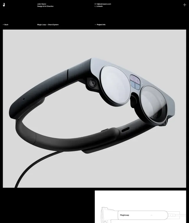VR Headset Product Mockup, minimal, corporate-clean, monochrome