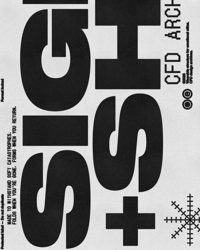 GEF ARCH Identity System, swiss, brutalist, high-contrast