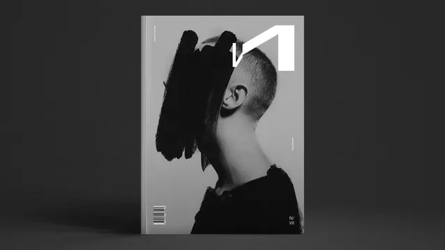 Monochrome Portrait Collage, minimal, monochrome, monochrome