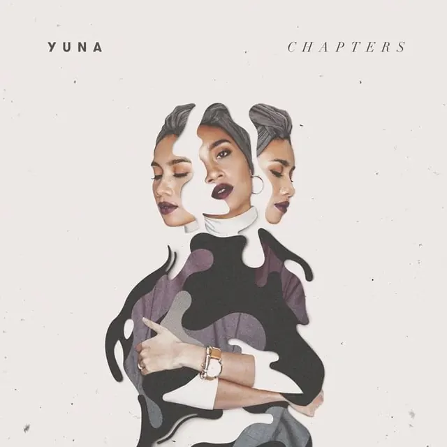 Yuna Chapters Cover Art, minimal, editorial, monochrome