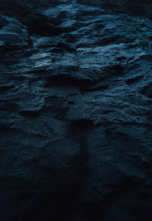 Dark Blue Rock Texture, photographic, dark-mode, dark