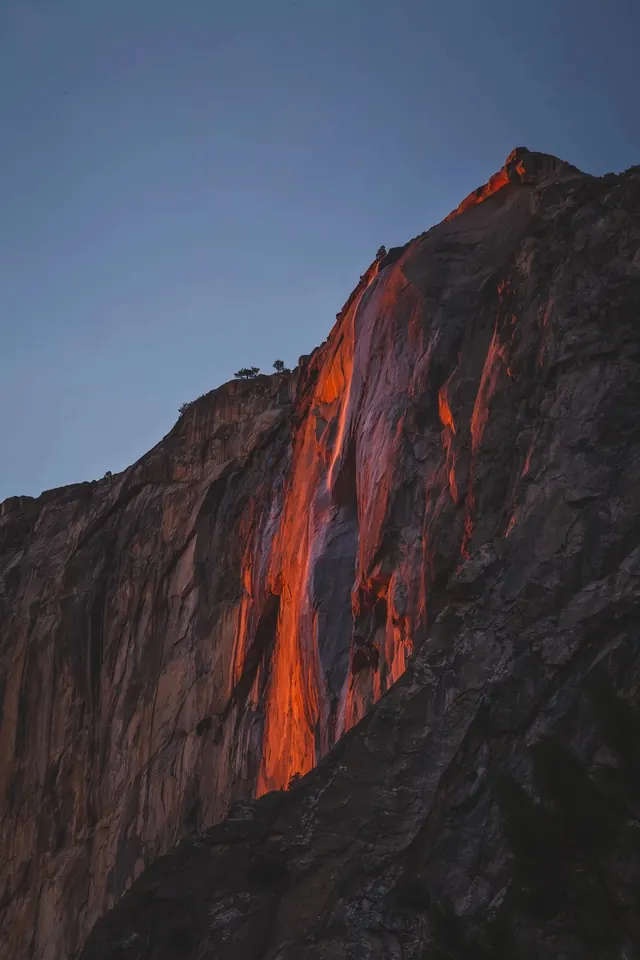 El Capitan Sunset, photographic, organic, high-contrast
