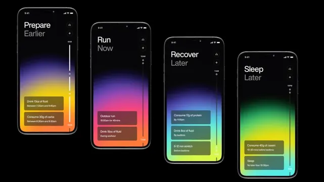 Gradient UI Card Collection, minimal, gradient-heavy, vibrant