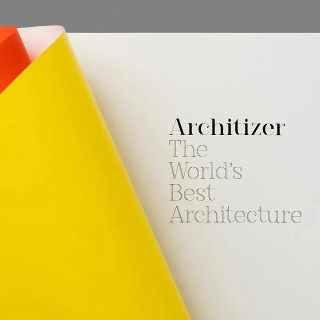 Architizer Branding Mockup, minimal, swiss, vibrant