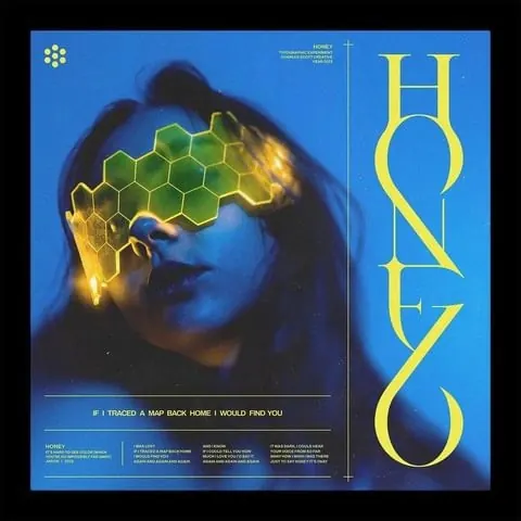 HOPEZ Poster Design, editorial, geometric, vibrant