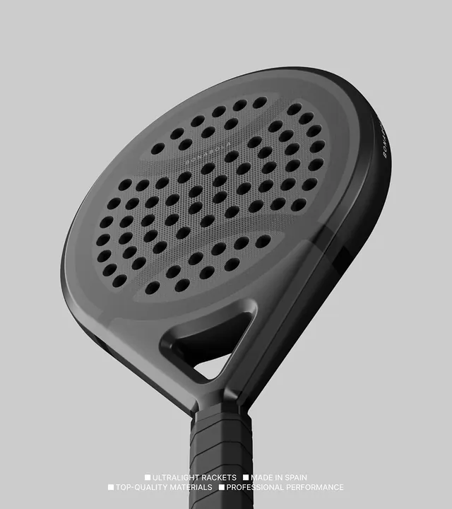 Perforated Paddle Design Reference, minimal, technical, monochrome